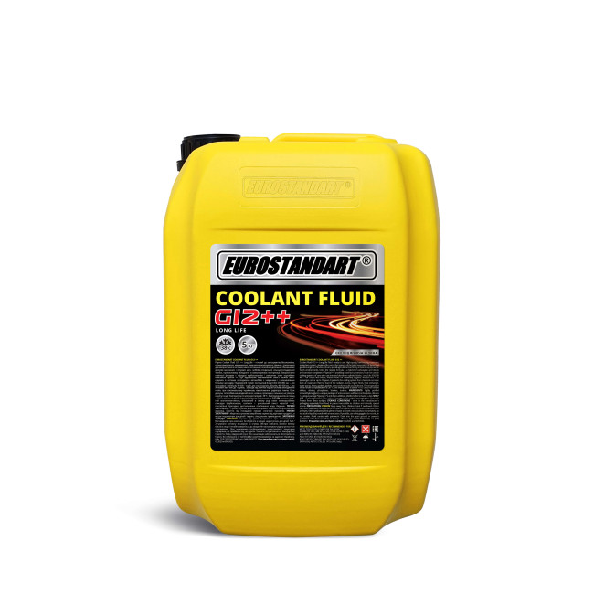 Охолоджувальна рідина EUROSTANDART COOLANT FLUID G12++ готовий